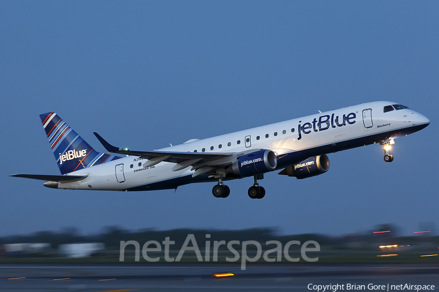 JetBlue Airways Embraer ERJ-190AR (ERJ-190-100IGW) (N346JB) | Photo 46683