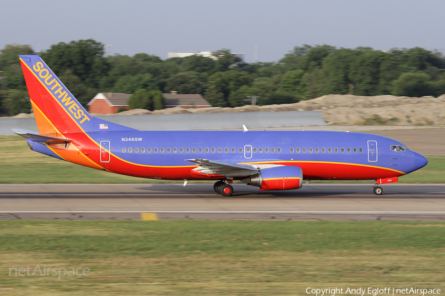 Southwest Airlines Boeing 737-3H4 (N346SW) | Photo 198257