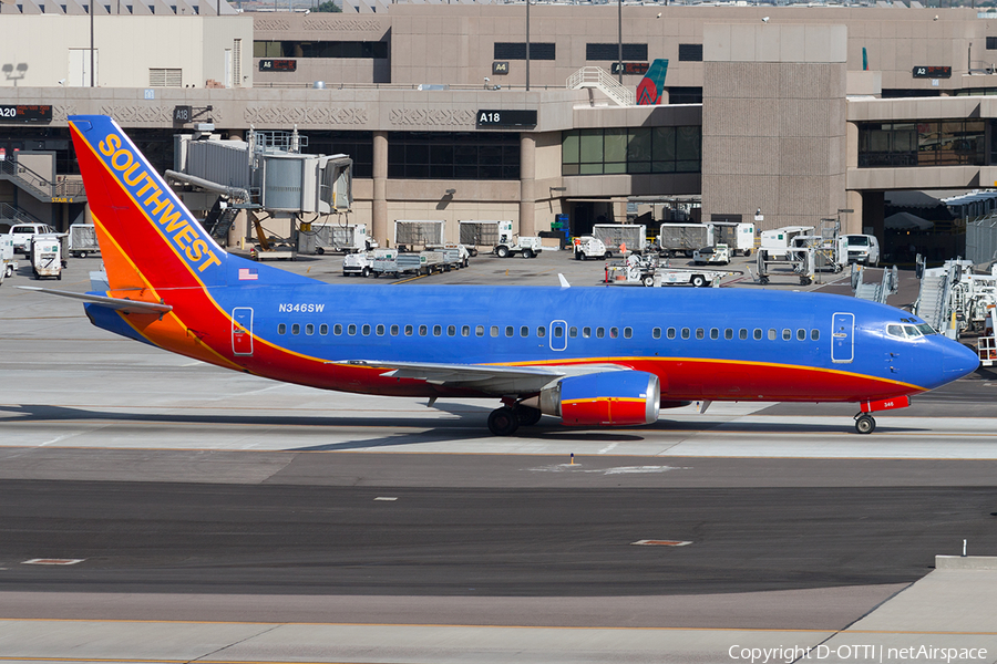 Southwest Airlines Boeing 737-3H4 (N346SW) | Photo 187987