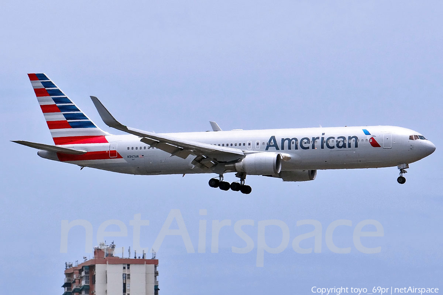 American Airlines Boeing 767-323(ER) (N347AN) | Photo 76085