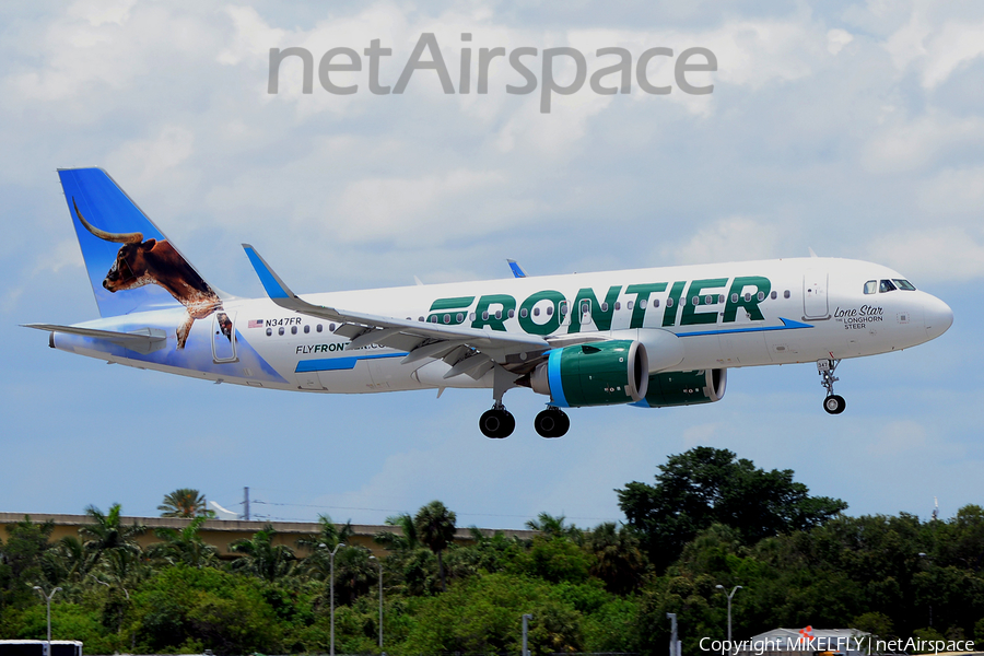 Frontier Airlines Airbus A320-251N (N347FR) | Photo 331916