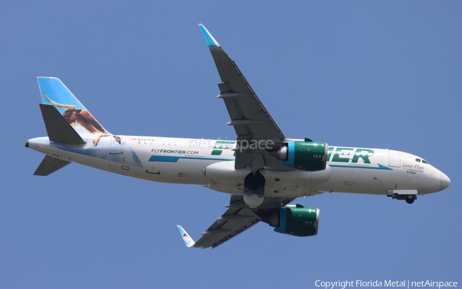 Frontier Airlines Airbus A320-251N (N347FR) | Photo 580304