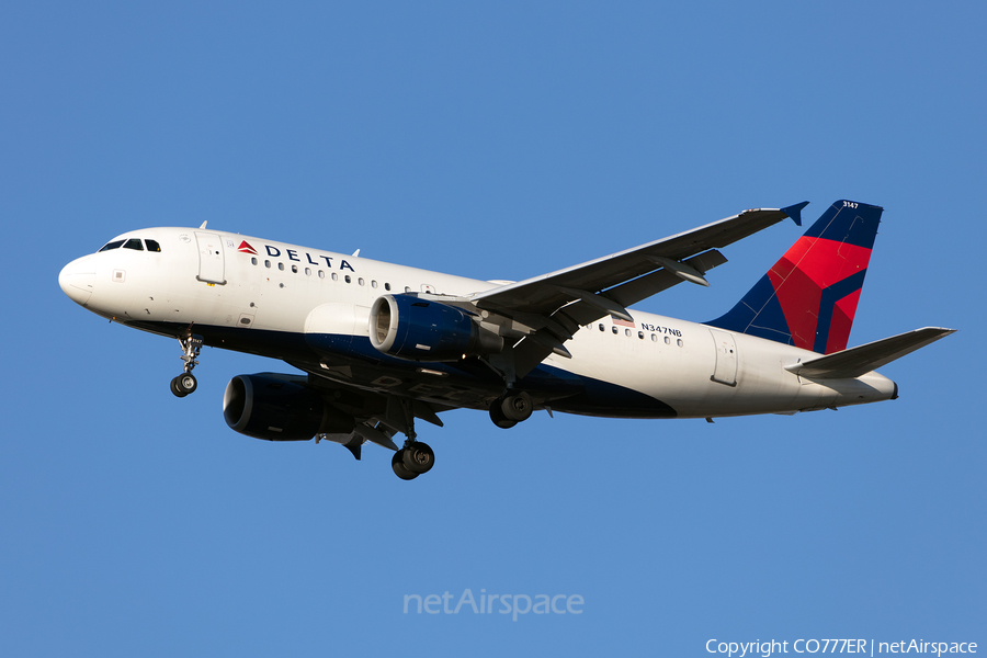 Delta Air Lines Airbus A319-114 (N347NB) | Photo 506130