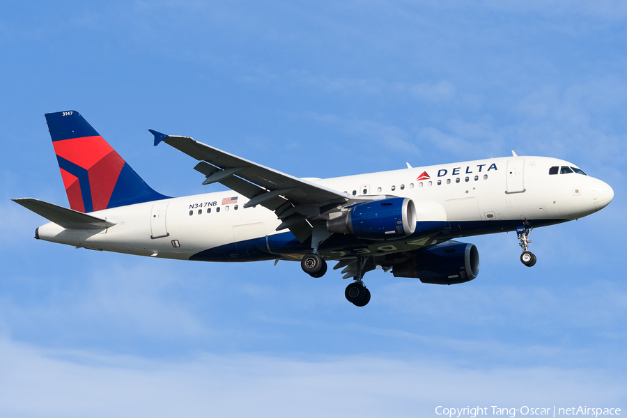 Delta Air Lines Airbus A319-114 (N347NB) | Photo 543380