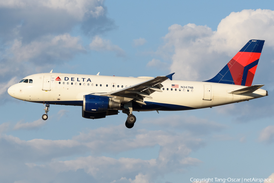 Delta Air Lines Airbus A319-114 (N347NB) | Photo 459559