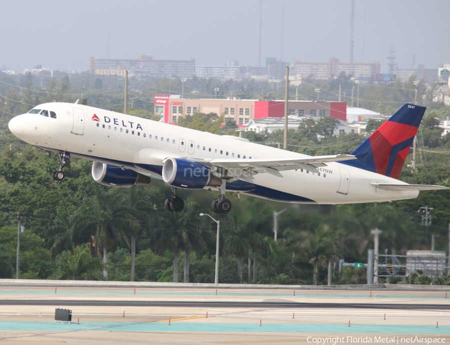 Delta Air Lines Airbus A320-212 (N347NW) | Photo 350985