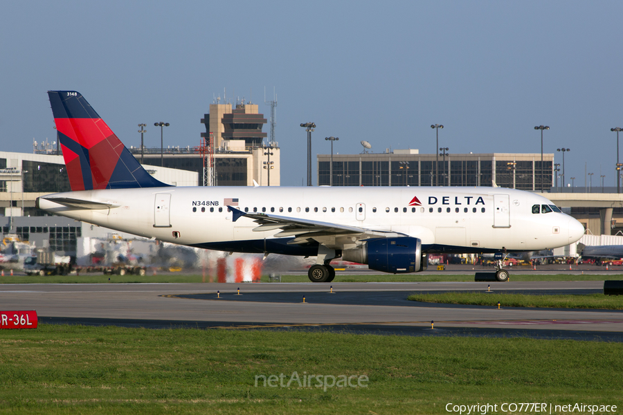 Delta Air Lines Airbus A319-114 (N348NB) | Photo 81228