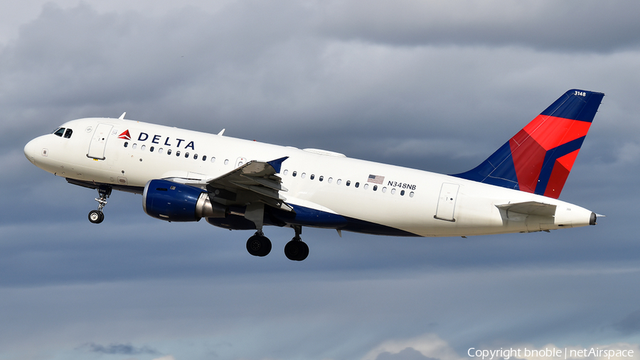 Delta Air Lines Airbus A319-114 (N348NB) | Photo 407998