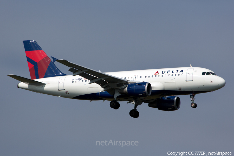 Delta Air Lines Airbus A319-114 (N348NB) | Photo 57125
