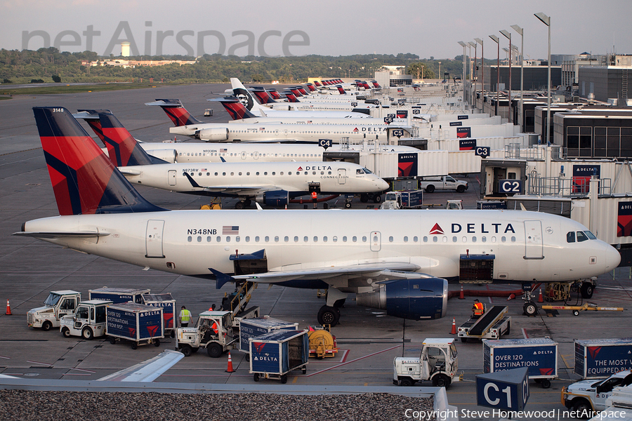 Delta Air Lines Airbus A319-114 (N348NB) | Photo 53553