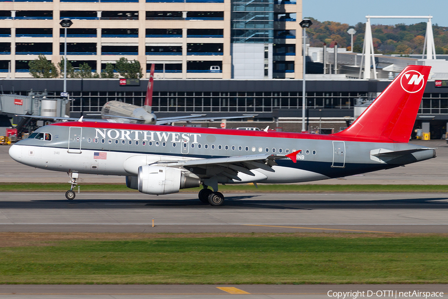 Northwest Airlines Airbus A319-114 (N348NB) | Photo 190008