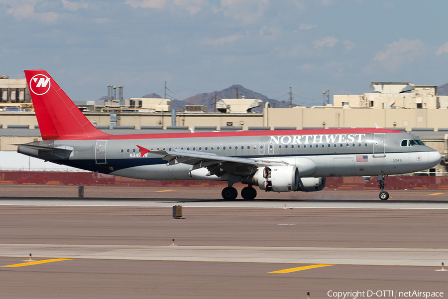 Northwest Airlines Airbus A320-212 (N348NW) | Photo 189324