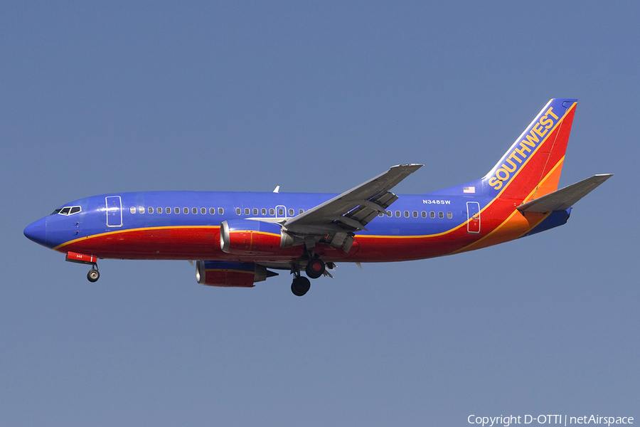 Southwest Airlines Boeing 737-3H4 (N348SW) | Photo 278856