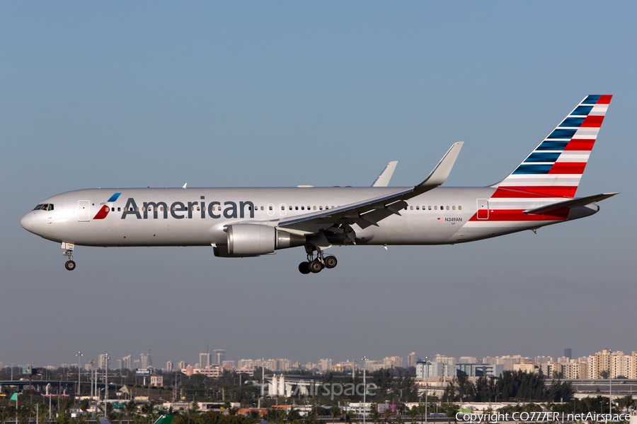 American Airlines Boeing 767-323(ER) (N349AN) | Photo 38037