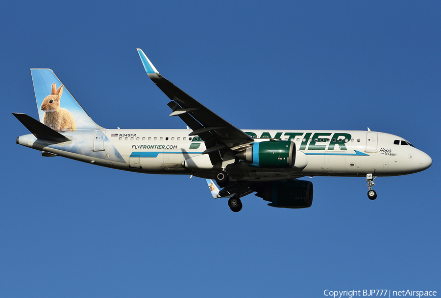 Frontier Airlines Airbus A320-251N (N349FR) | Photo 468658