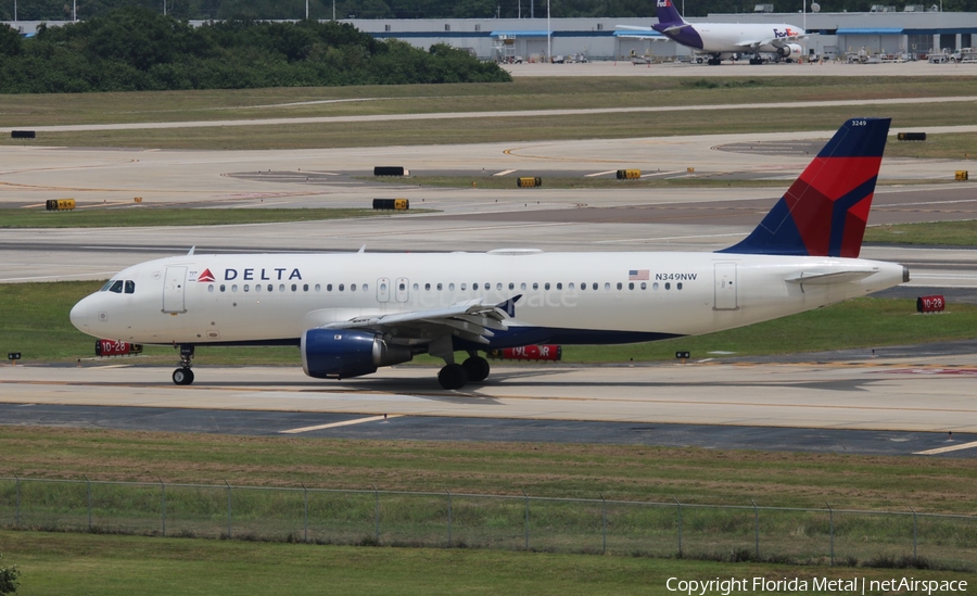 Delta Air Lines Airbus A320-212 (N349NW) | Photo 580322
