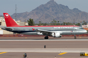 Northwest Airlines Airbus A320-211 (N350NA) at  Phoenix - Sky Harbor, United States
