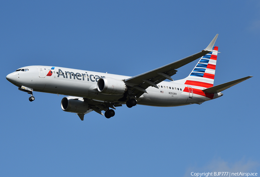 American Airlines Boeing 737-8 MAX (N350RV) | Photo 465433