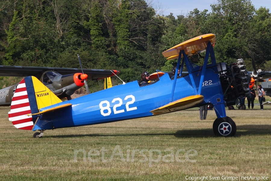 (Private) Boeing Stearman A75N1 (N351AH) | Photo 461499