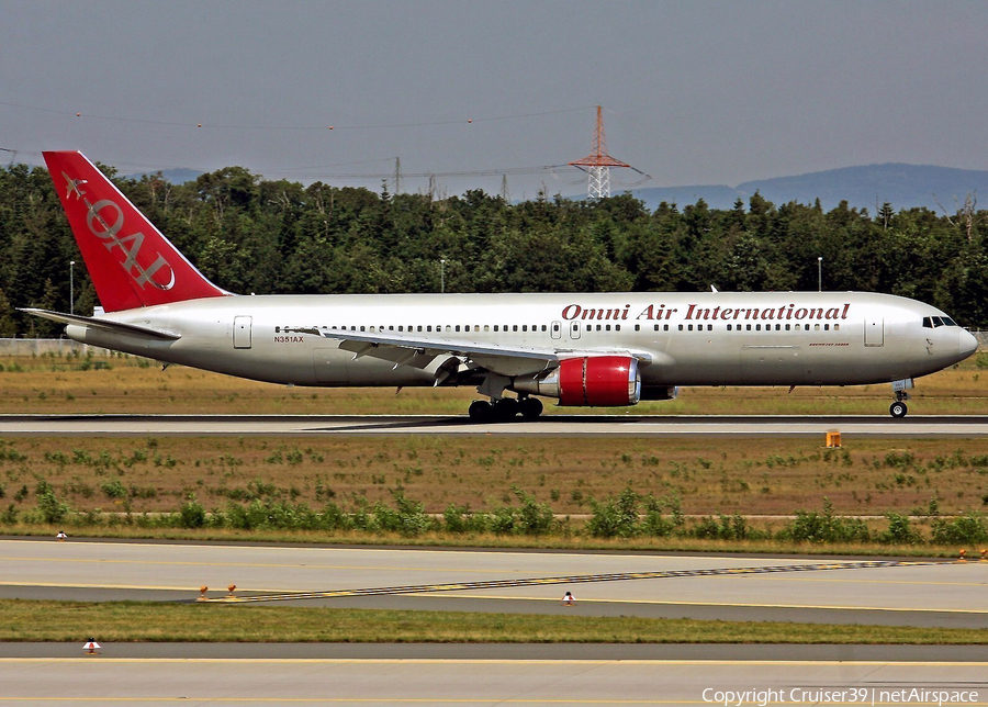 Omni Air International Boeing 767-33A(ER) (N351AX) | Photo 67721