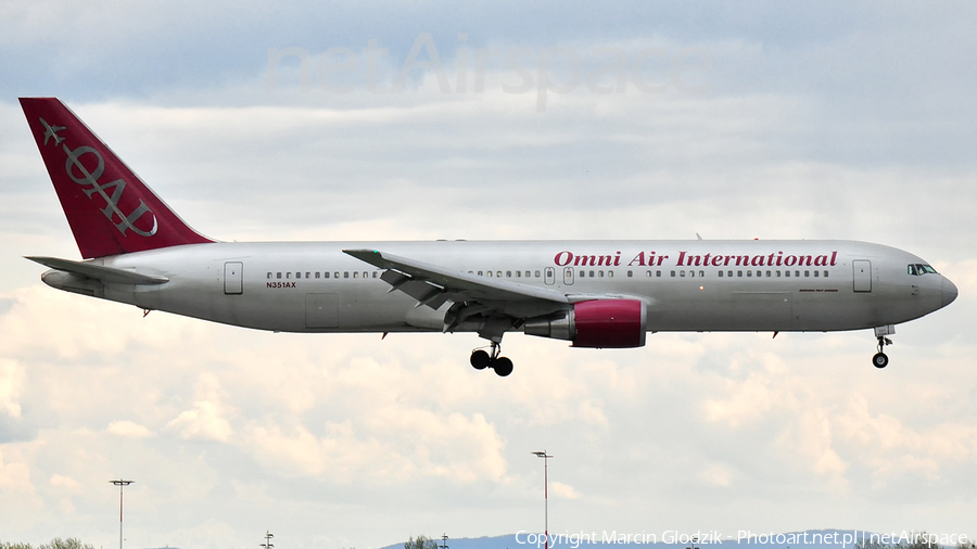 Omni Air International Boeing 767-33A(ER) (N351AX) | Photo 404559