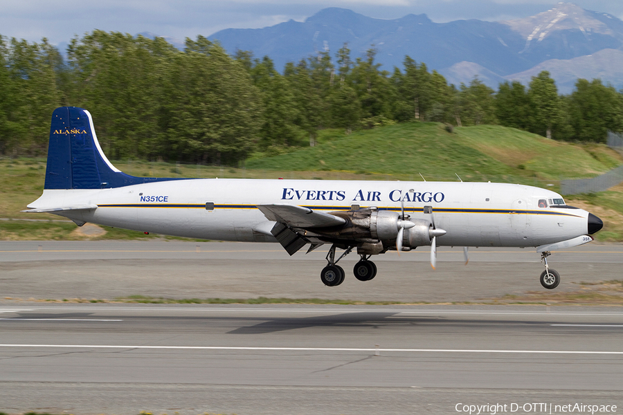 Everts Air Cargo Douglas DC-6A (N351CE) | Photo 361434