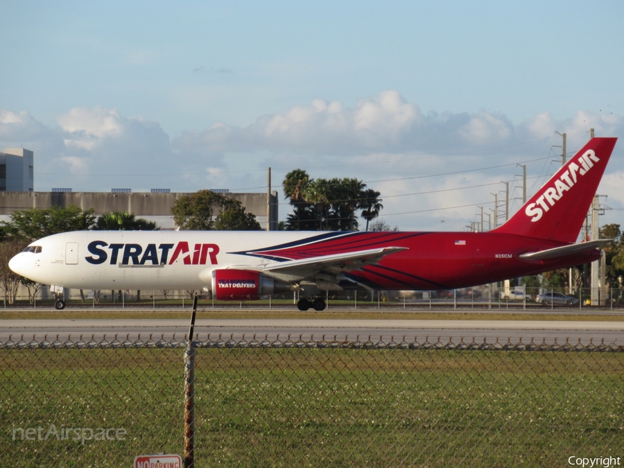 StratAir (Northern Air Cargo) Boeing 767-323(ER)(BDSF) (N351CM) | Photo 305759