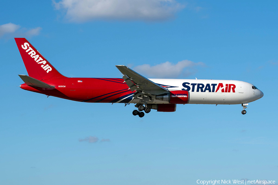 StratAir (Northern Air Cargo) Boeing 767-323(ER)(BDSF) (N351CM) | Photo 378833