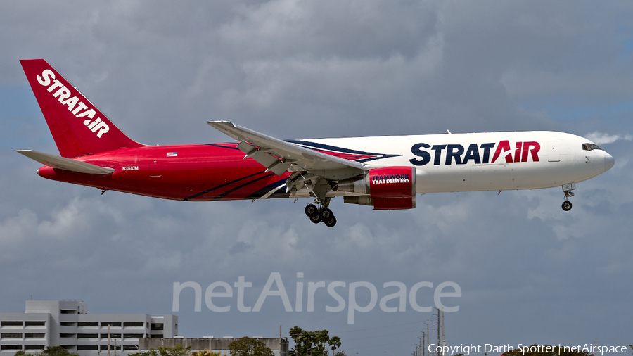 StratAir (Northern Air Cargo) Boeing 767-323(ER)(BDSF) (N351CM) | Photo 381895