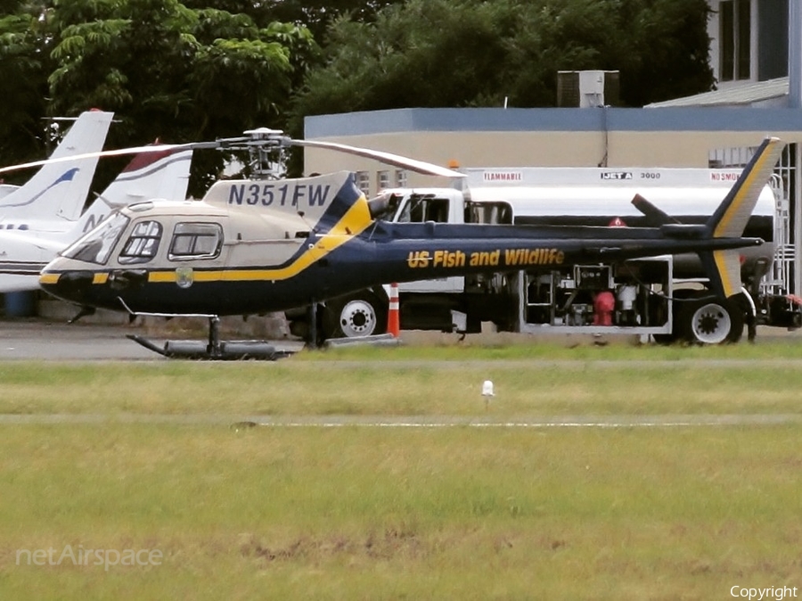 United States Department of Interior Eurocopter AS350B2 Ecureuil (N351FW) | Photo 161769