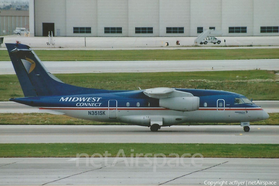 Midwest Connect (Skyway Airlines) Dornier 328-300JET (N351SK) | Photo 441348