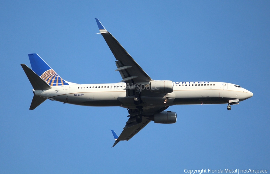 United Airlines Boeing 737-824 (N35260) | Photo 380821