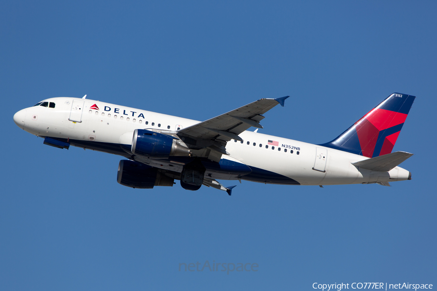 Delta Air Lines Airbus A319-114 (N352NB) | Photo 18630