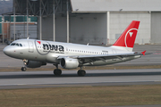 Northwest Airlines Airbus A319-114 (N352NB) at  Minneapolis - St. Paul International, United States