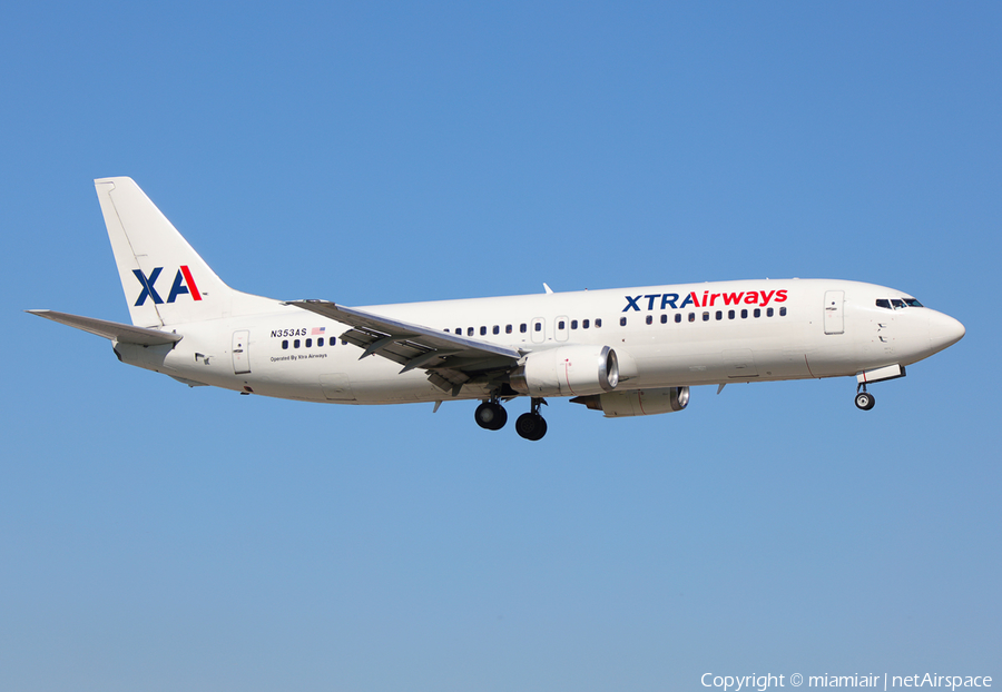 Xtra Airways Boeing 737-484 (N353AS) | Photo 95978