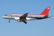 Northwest Airlines Airbus A319-114 (N353NB) at  Minneapolis - St. Paul International, United States