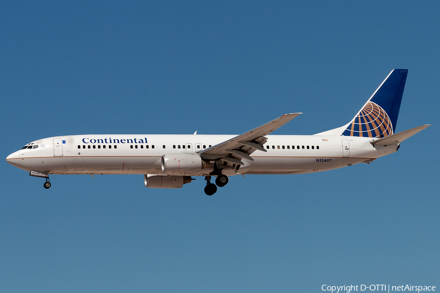 Continental Airlines Boeing 737-924 (N35407) | Photo 180637