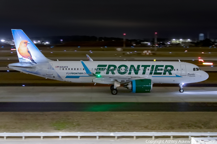Frontier Airlines Airbus A320-251N (N354FR) | Photo 431635