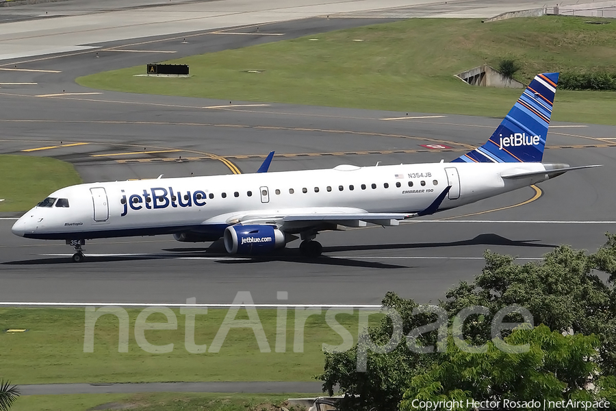 JetBlue Airways Embraer ERJ-190AR (ERJ-190-100IGW) (N354JB) | Photo 130462