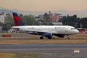 Delta Air Lines Airbus A319-114 (N354NB) at  Mexico City - Lic. Benito Juarez International, Mexico