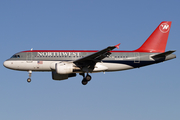 Northwest Airlines Airbus A319-114 (N354NB) at  Minneapolis - St. Paul International, United States