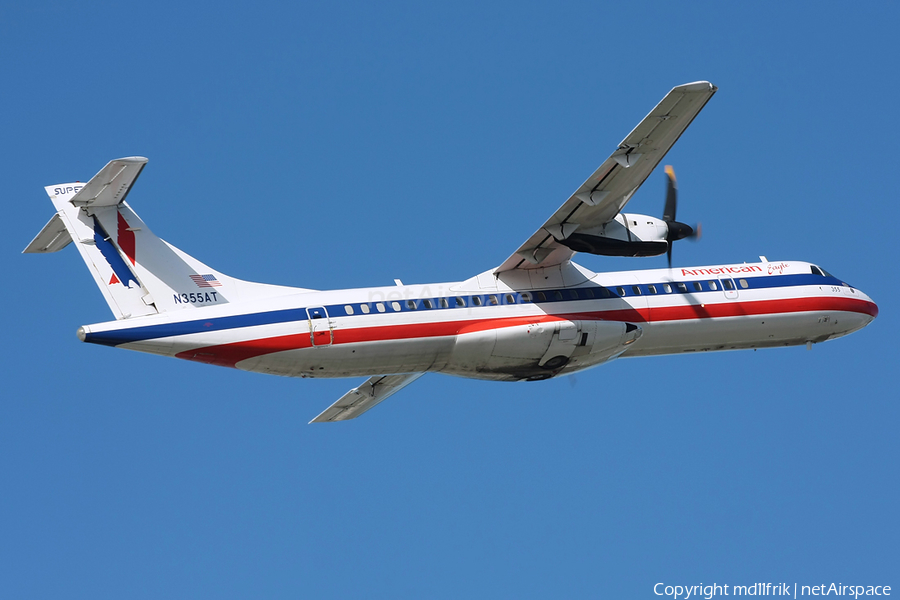 American Eagle ATR 72-212 (N355AT) | Photo 291384