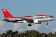 Northwest Airlines Airbus A319-114 (N355NB) at  Ft. Lauderdale - International, United States