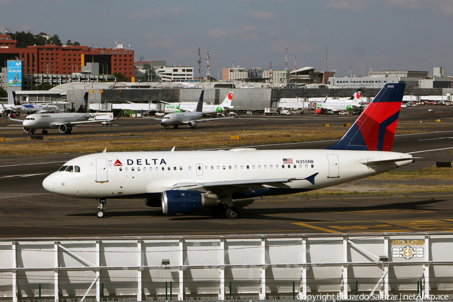 Delta Air Lines Airbus A319-114 (N355NB) | Photo 544000