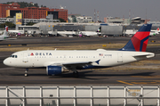 Delta Air Lines Airbus A319-114 (N355NB) at  Mexico City - Lic. Benito Juarez International, Mexico