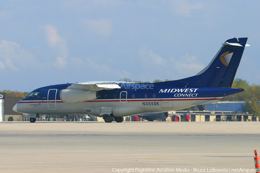 Midwest Connect (Skyway Airlines) Dornier 328-300JET (N355SK) | Photo 170705
