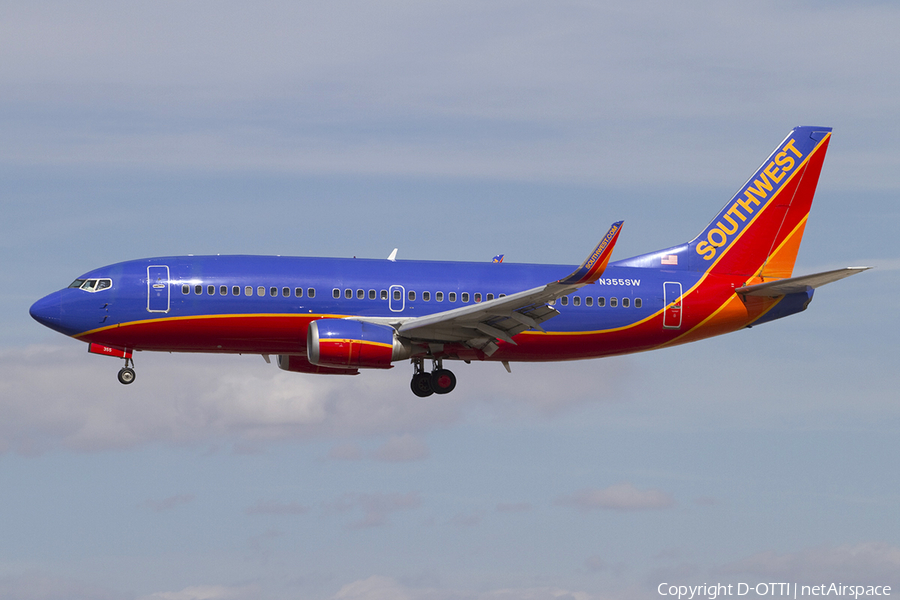 Southwest Airlines Boeing 737-3H4 (N355SW) | Photo 341800