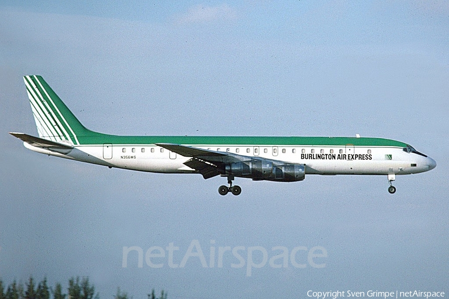 Burlington Air Express Douglas DC-8-54(F) (N356WS) | Photo 197019