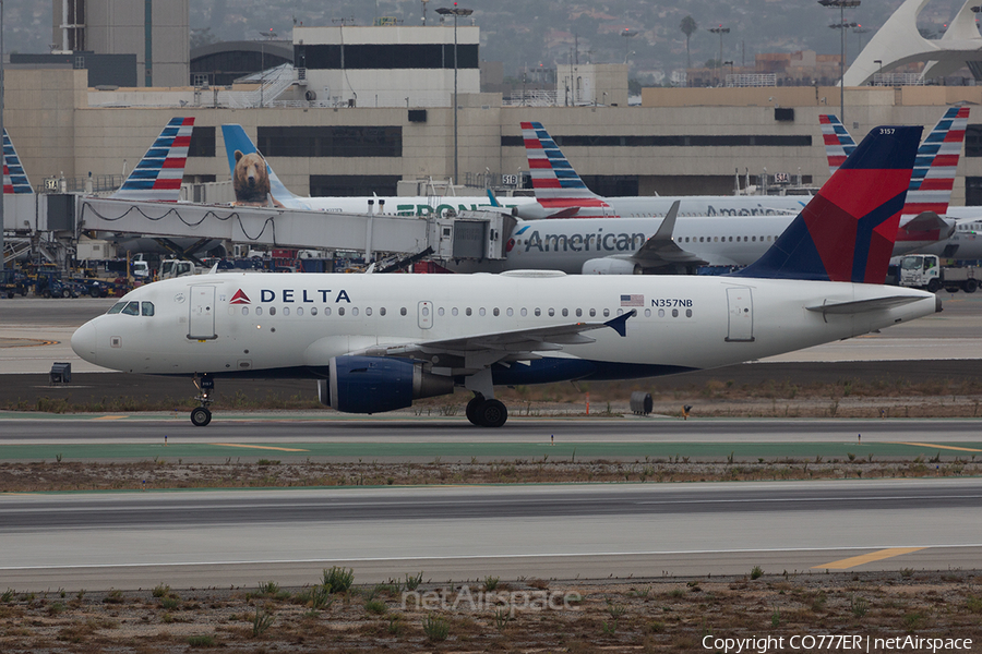 Delta Air Lines Airbus A319-114 (N357NB) | Photo 417189