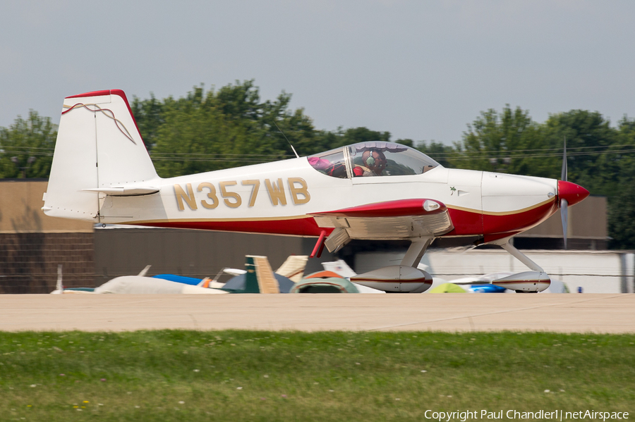 (Private) Van's Aircraft RV-7A (N357WB) | Photo 264833